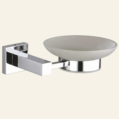 BRASS SOAP DISH CHROME