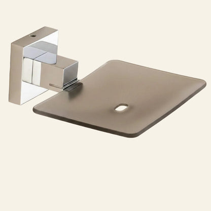 BRASS SOAP DISH CHROME
