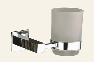 BRASS TUMBLER HOLDER CHROME
