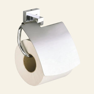 BRASS TOILET PAPER HOLDER CHROME