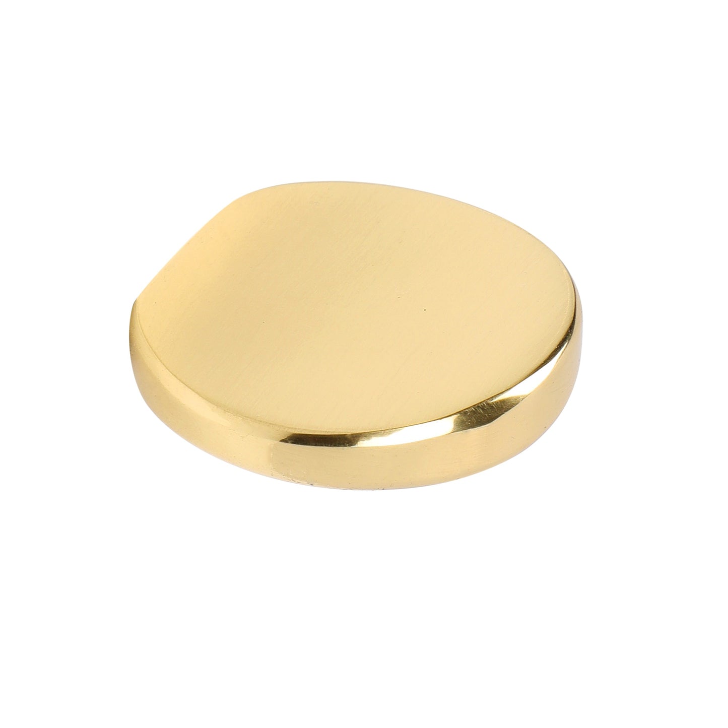 Coin Solid Brass Drawer Knob