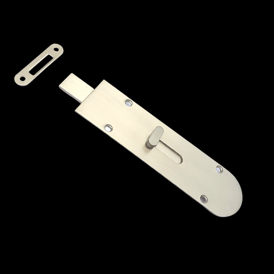 BRASS DOOR LATCH SATIN