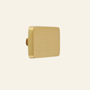 BRASS DRAWER KNOB GOLDEN SATIN