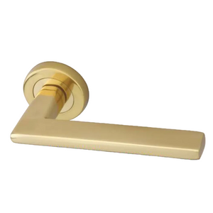BRASS DOOR HANDLE GOLDEN