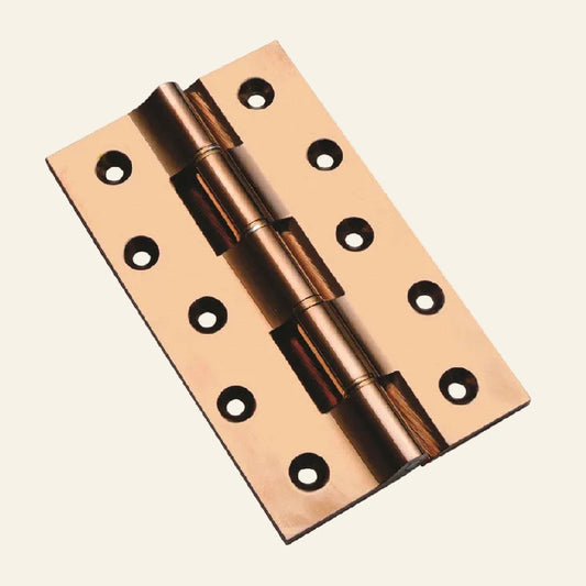 Brass Door Hinges 100 X 28 X 3 MM - PVD Gold