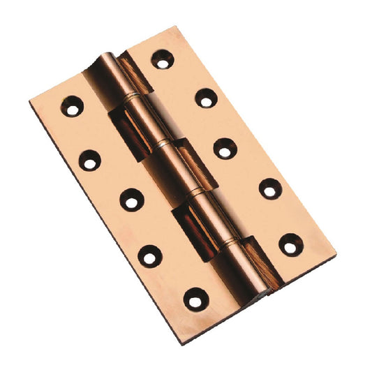 Brass Door Hinges 100 X 28 X 3 MM - PVD Gold