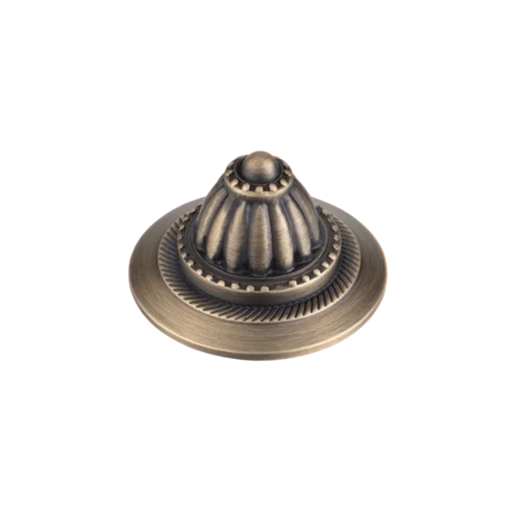 ANTIQUE BRASS DOME FOR WOODEN DOOR