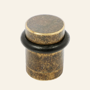 FLOOR MOUNTED BRASS DOOR STOPPER ANTIQUE
