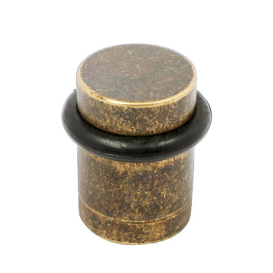 FLOOR MOUNTED BRASS DOOR STOPPER ANTIQUE