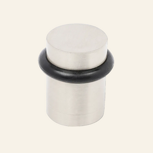 FLOOR MOUNTED BRASS DOOR STOPPER NICKEL