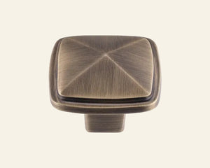 BRASS DRAWER KNOB ANTIQUE