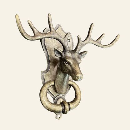 ELK BRASS DOOR KNOCKER