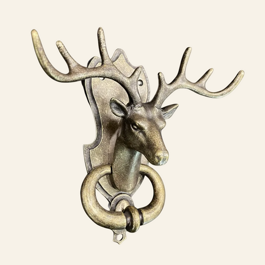 ELK BRASS DOOR KNOCKER