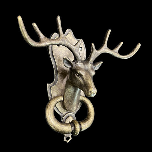 ELK BRASS DOOR KNOCKER