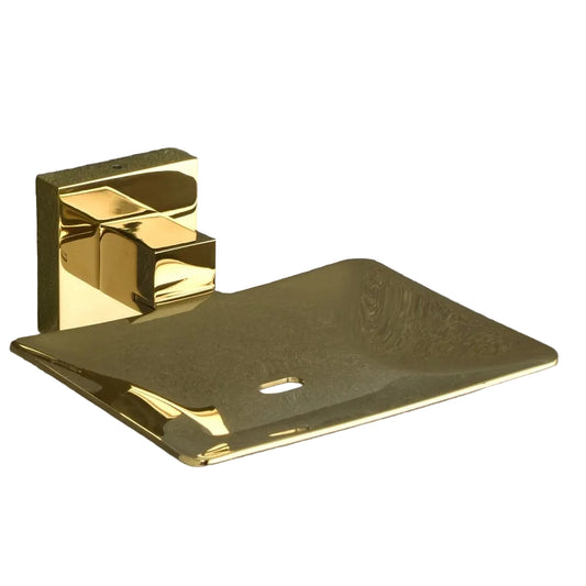 BRASS SOAP DISH GOLDEN