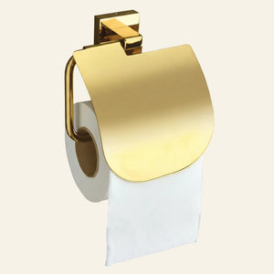 BRASS TOILET PAPER HOLDER GOLDEN