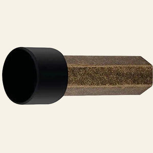 BRASS DOOR BUFFER ANTIQUE