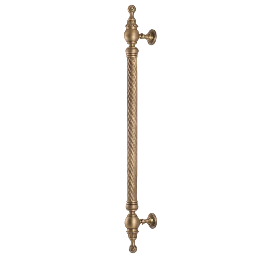 ANTIQUE BRASS PULL HANDLE MAIN DOOR