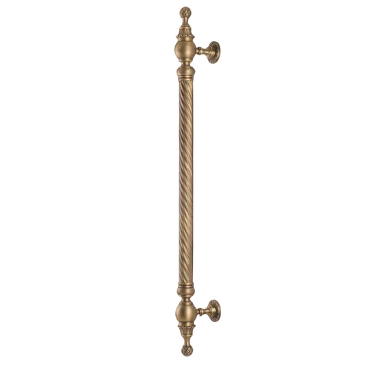 ANTIQUE BRASS PULL HANDLE MAIN DOOR