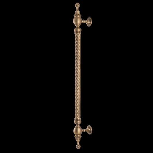 ANTIQUE BRASS PULL HANDLE MAIN DOOR