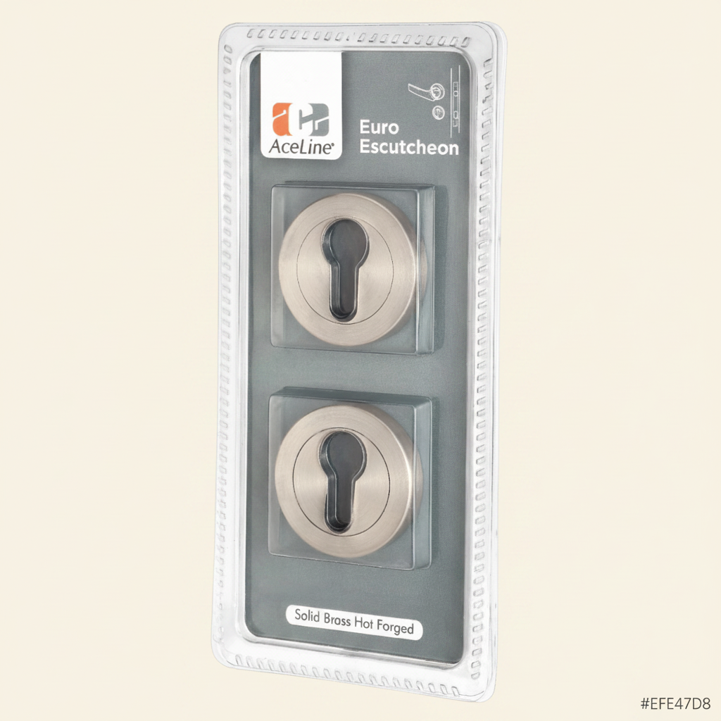 BRASS KEY PLATE SATIN NICKEL