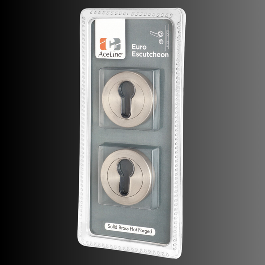 BRASS KEY PLATE SATIN NICKEL