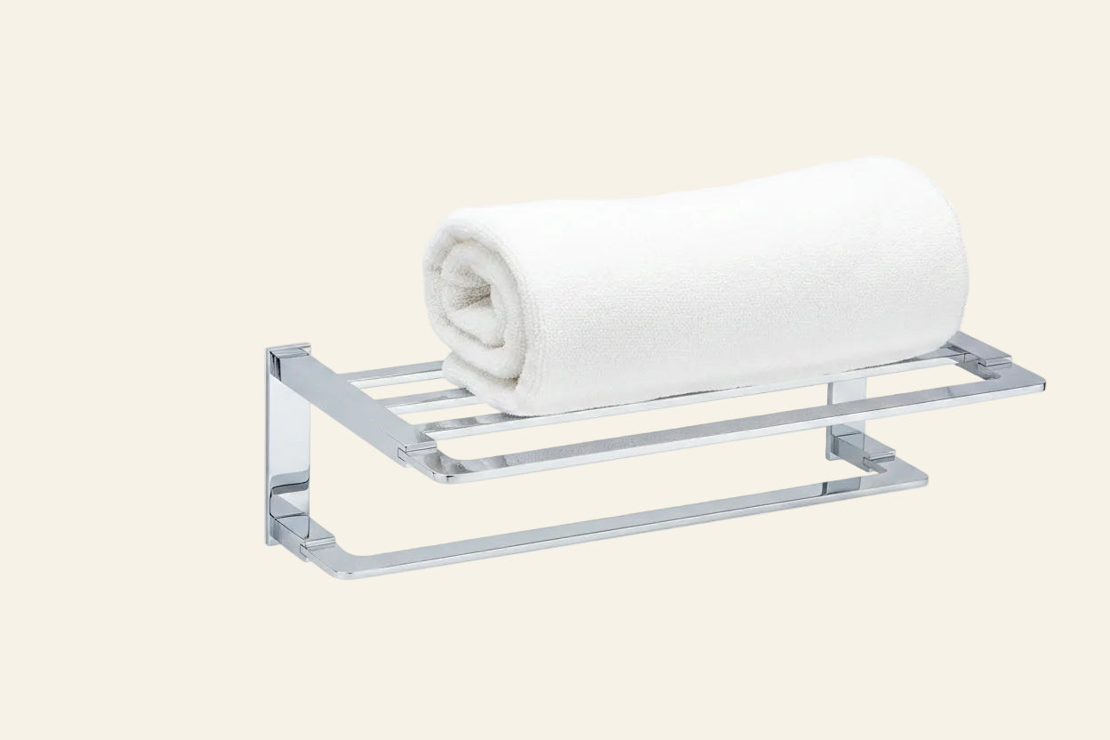 BRASS TOWEL RACK