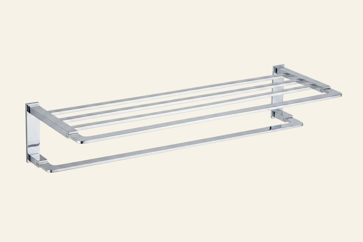 BRASS TOWEL RACK