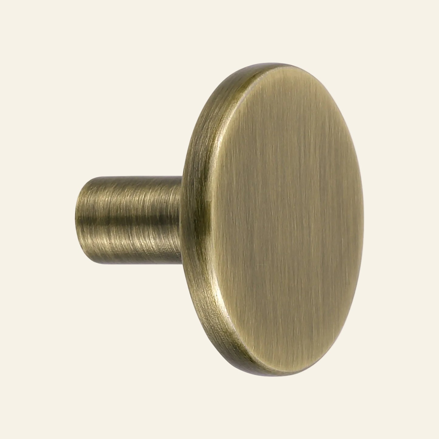 DRAWER KNOB ANTIQUE BRASS VINTAGE