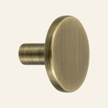 DRAWER KNOB ANTIQUE BRASS VINTAGE