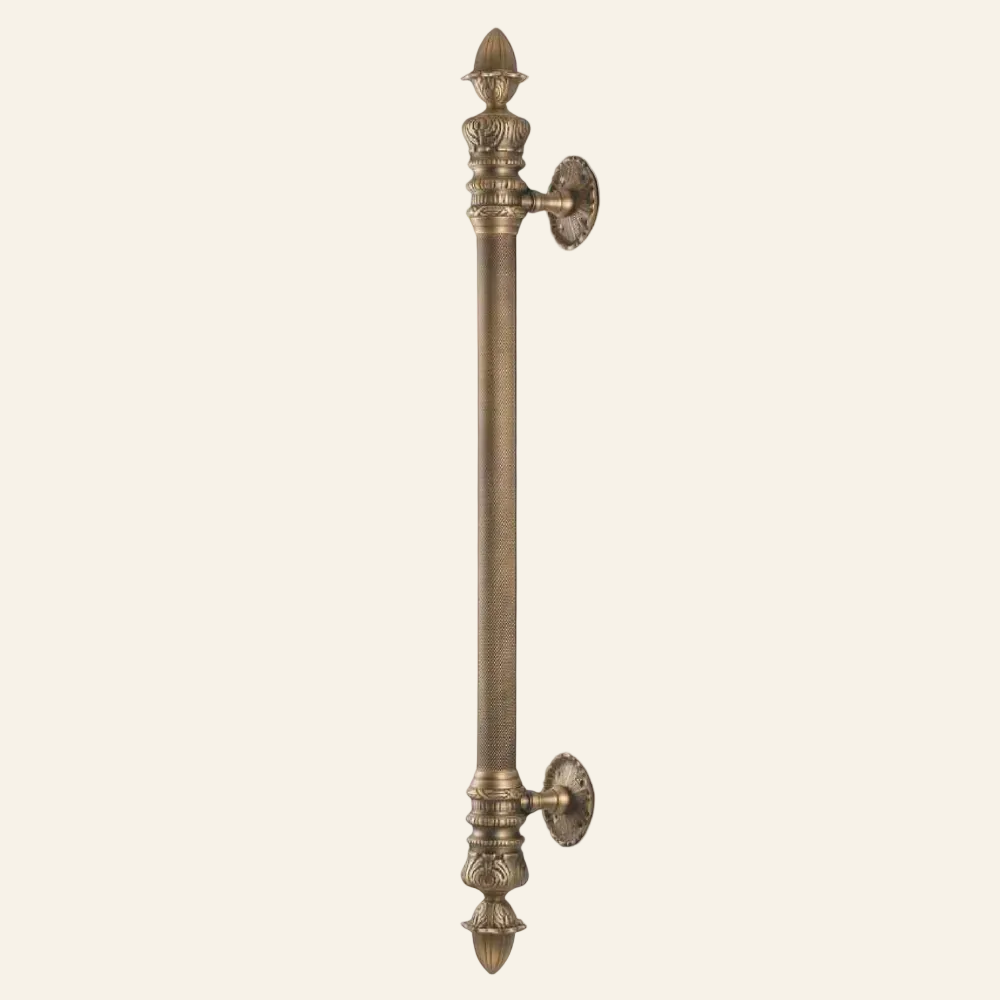 AceLine Luxor Brass Main Door Handle
