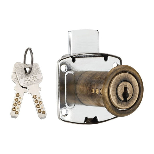 ANTIQUE DRAWER LOCK