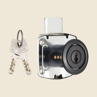 BLACK DRAWER LOCK