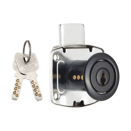 BLACK DRAWER LOCK