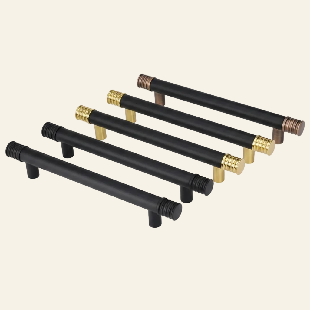 BLACK BRASS PULL HANDLE MAIN DOOR