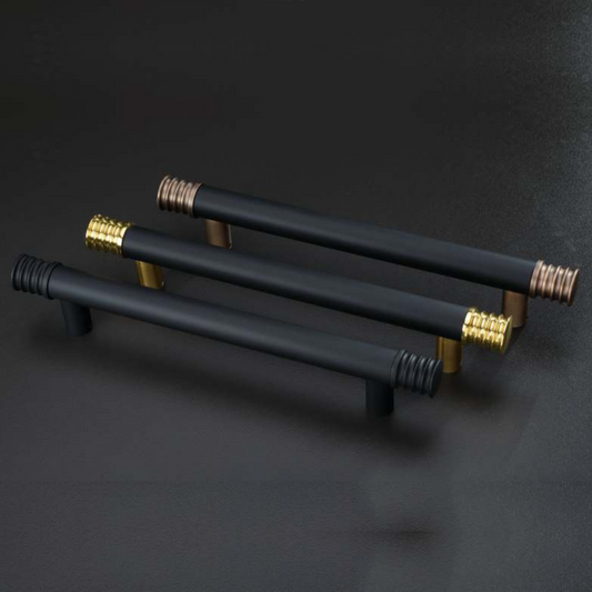 BLACK BRASS PULL HANDLE MAIN DOOR