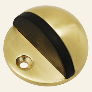 BRASS DOOR STOPPER FLOOR MOUNTED
