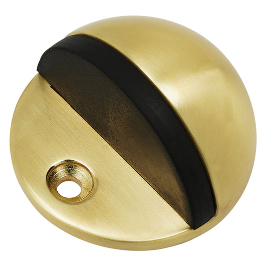 BRASS DOOR STOPPER FLOOR MOUNTED