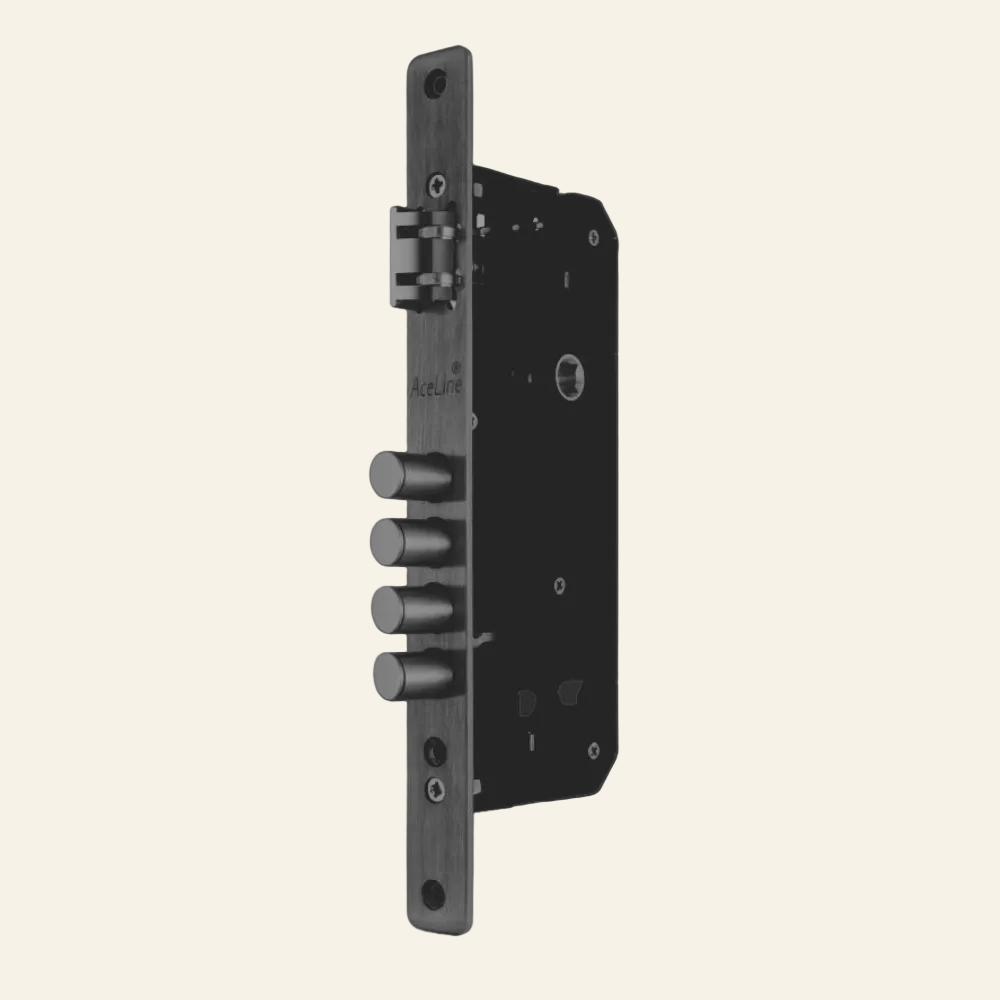 MORTISE LOCK BODY BLACK