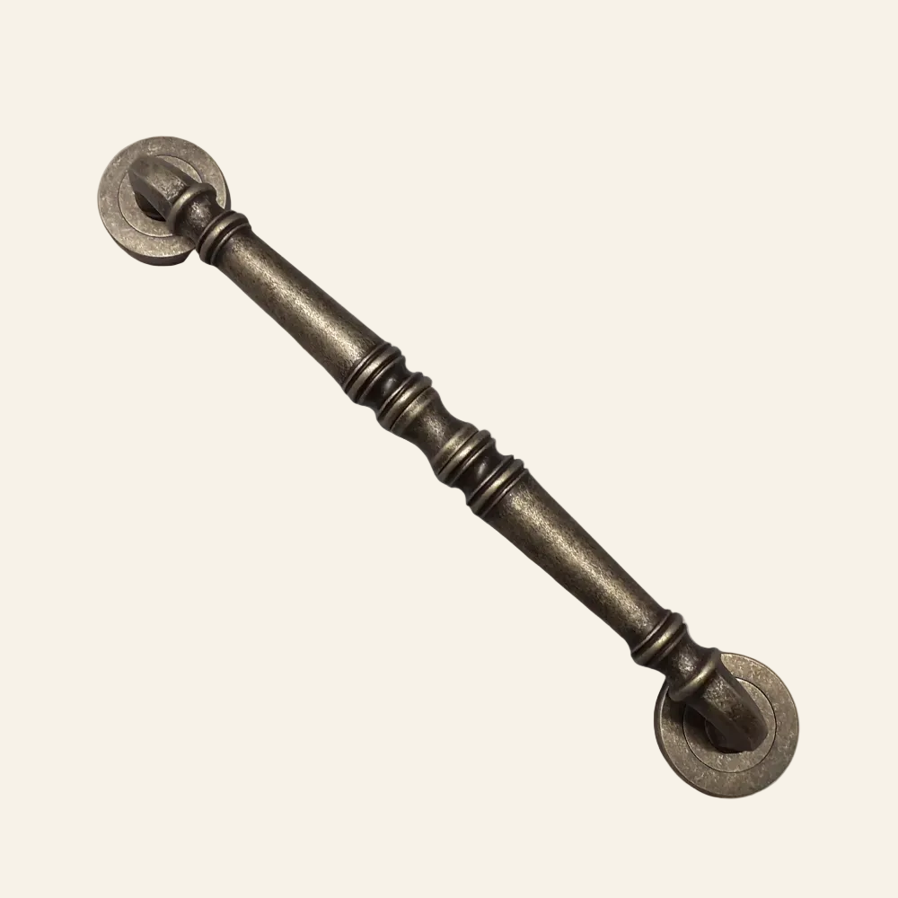 ANTIQUE BRASS PULL HANDLE MAIN DOOR