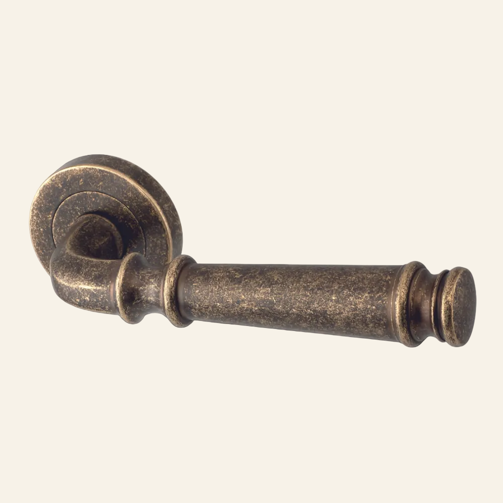 BRASS DOOR HANDLE ANTIQUE