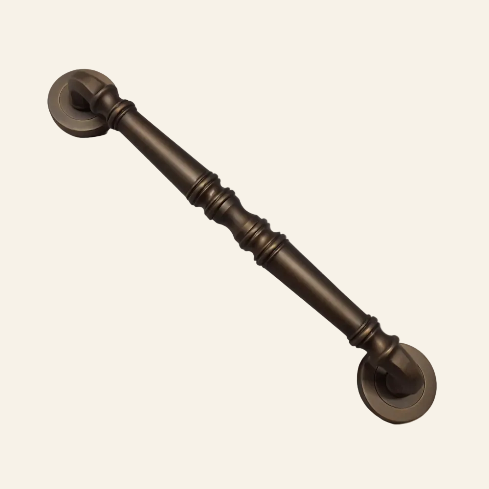 ANTIQUE BRASS PULL HANDLE MAIN DOOR