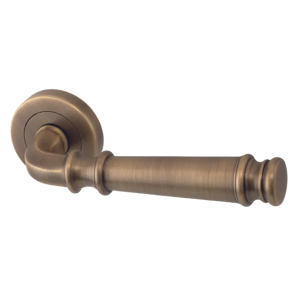 BRASS DOOR HANDLE ANTIQUE