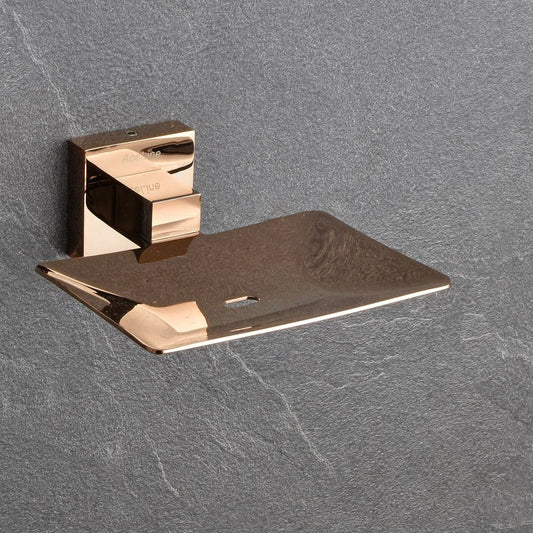 BRASS SOAP DISH ROSE GOLD