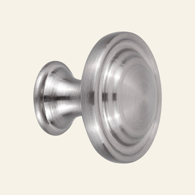 CABINET KNOB NICKEL 