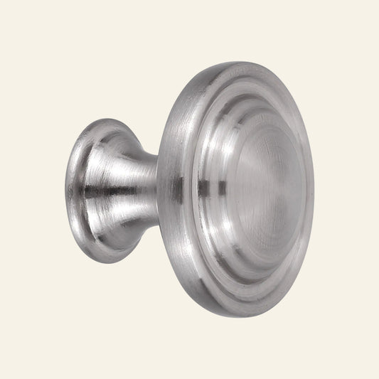 CABINET KNOB NICKEL 
