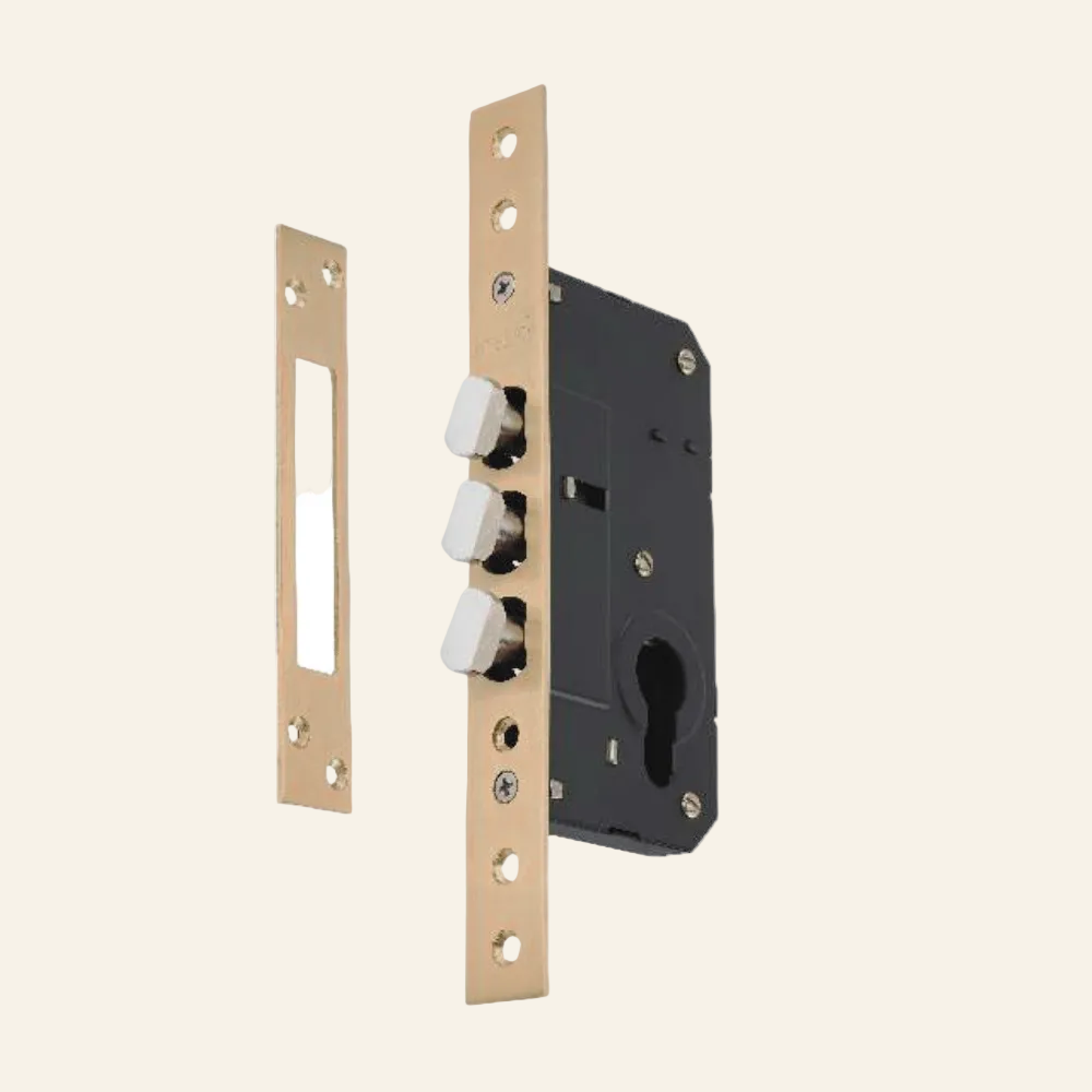 SLIDING DOOR LOCK GOLDEN