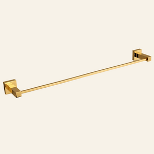 BRASS TOWEL ROD HOLDER ROSE GOLD