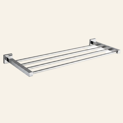 BRASS TOWEL ROD HOLDER RACK CHROME
