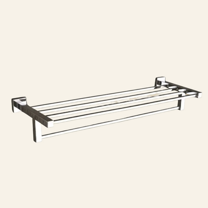 BRASS TOWEL ROD HOLDER RACK GOLDEN CHROME